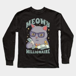 Feline Fortune Aficionado Long Sleeve T-Shirt